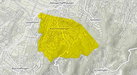Immobilienpreisekarte Endingen am Kaiserstuhl Kiechlinsbergen